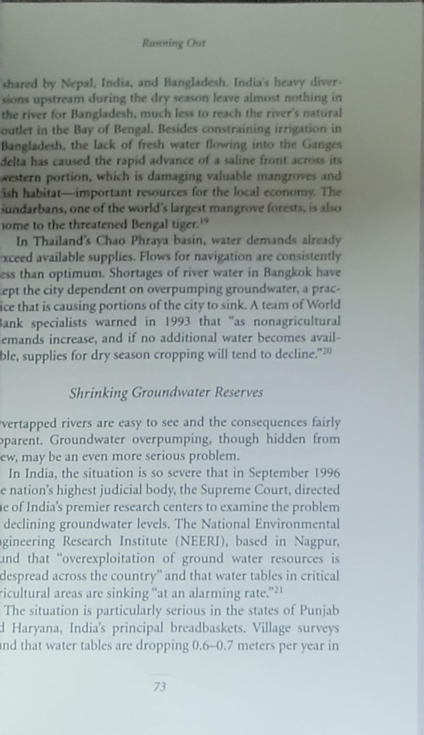 Pillar of Sand: Can The Irrigation Miracle Last?