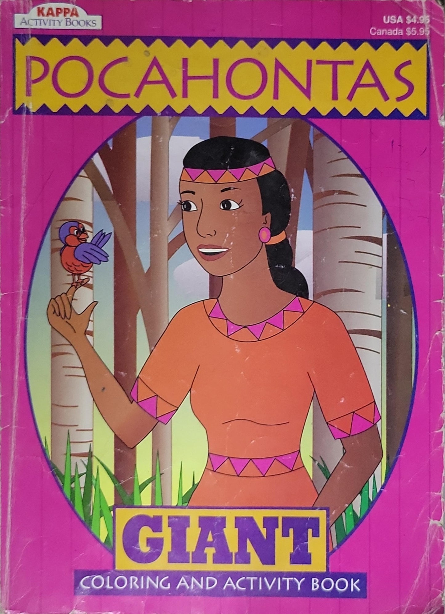Pocahontas: Giant Coloring and Activity Book