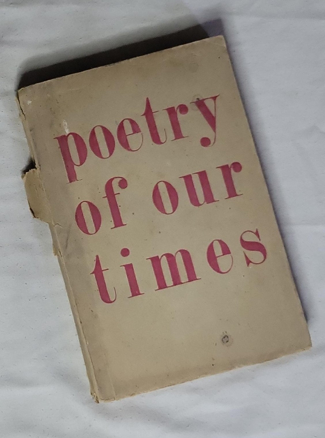 Poetry of Our Times