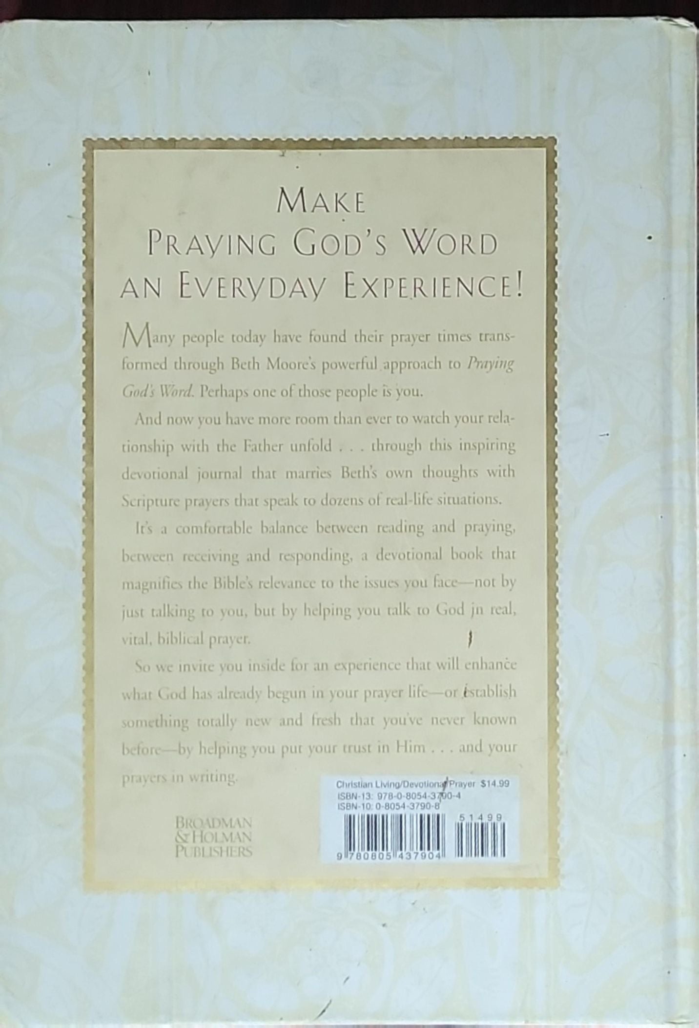 Praying God's Word: Devotional Journal: Devotional Journal