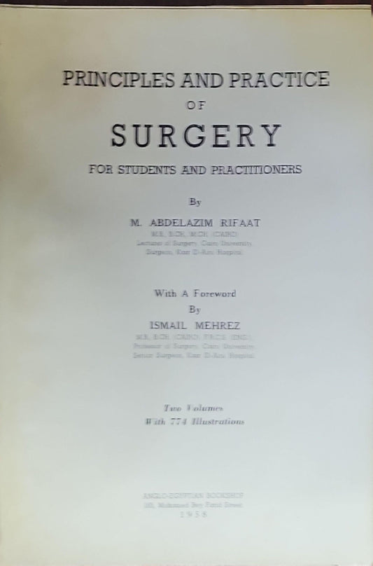 Principles and Practice of Surgery: For Students and Practitioners