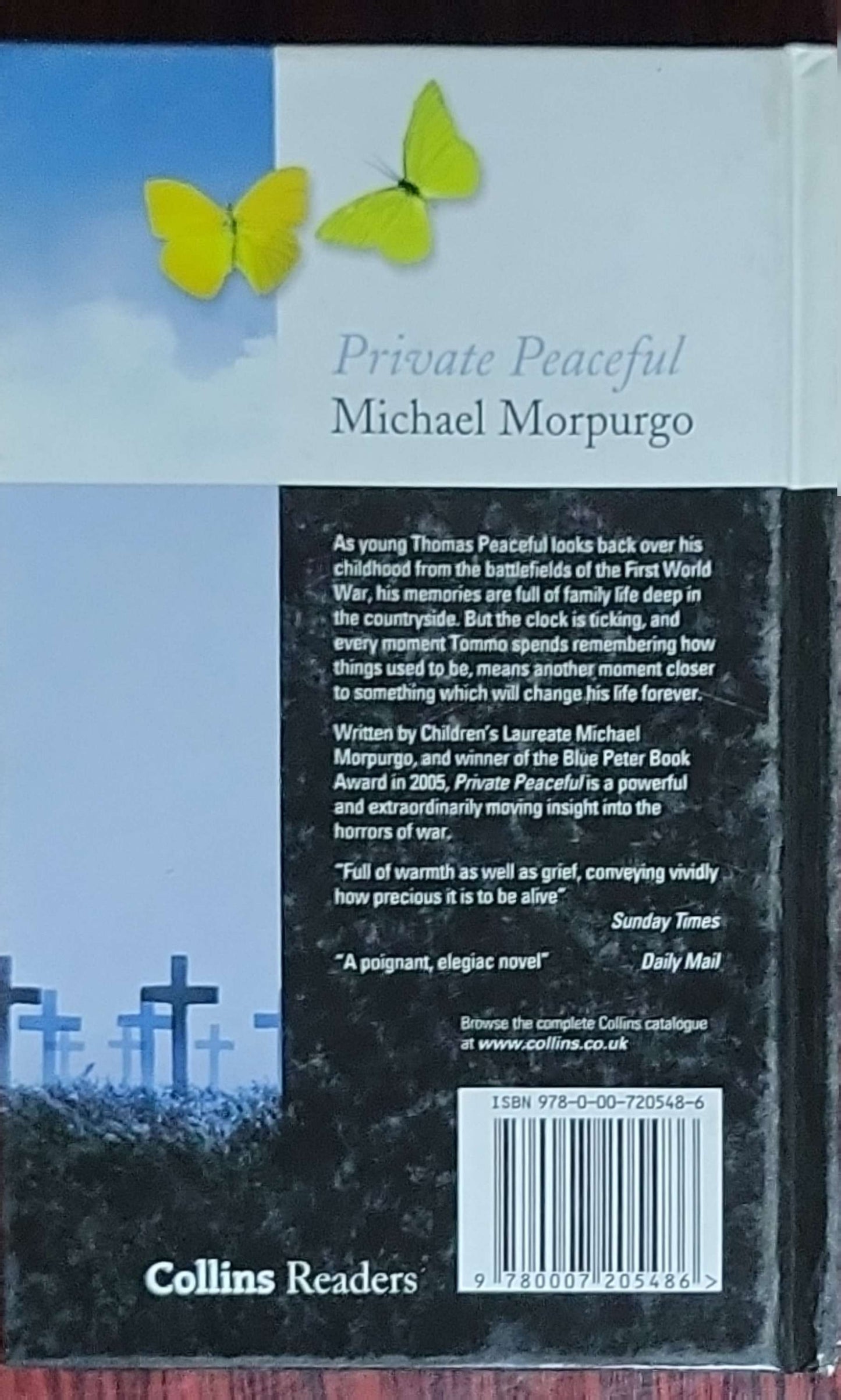 Private Peaceful: Collins Readers (Hardback)
