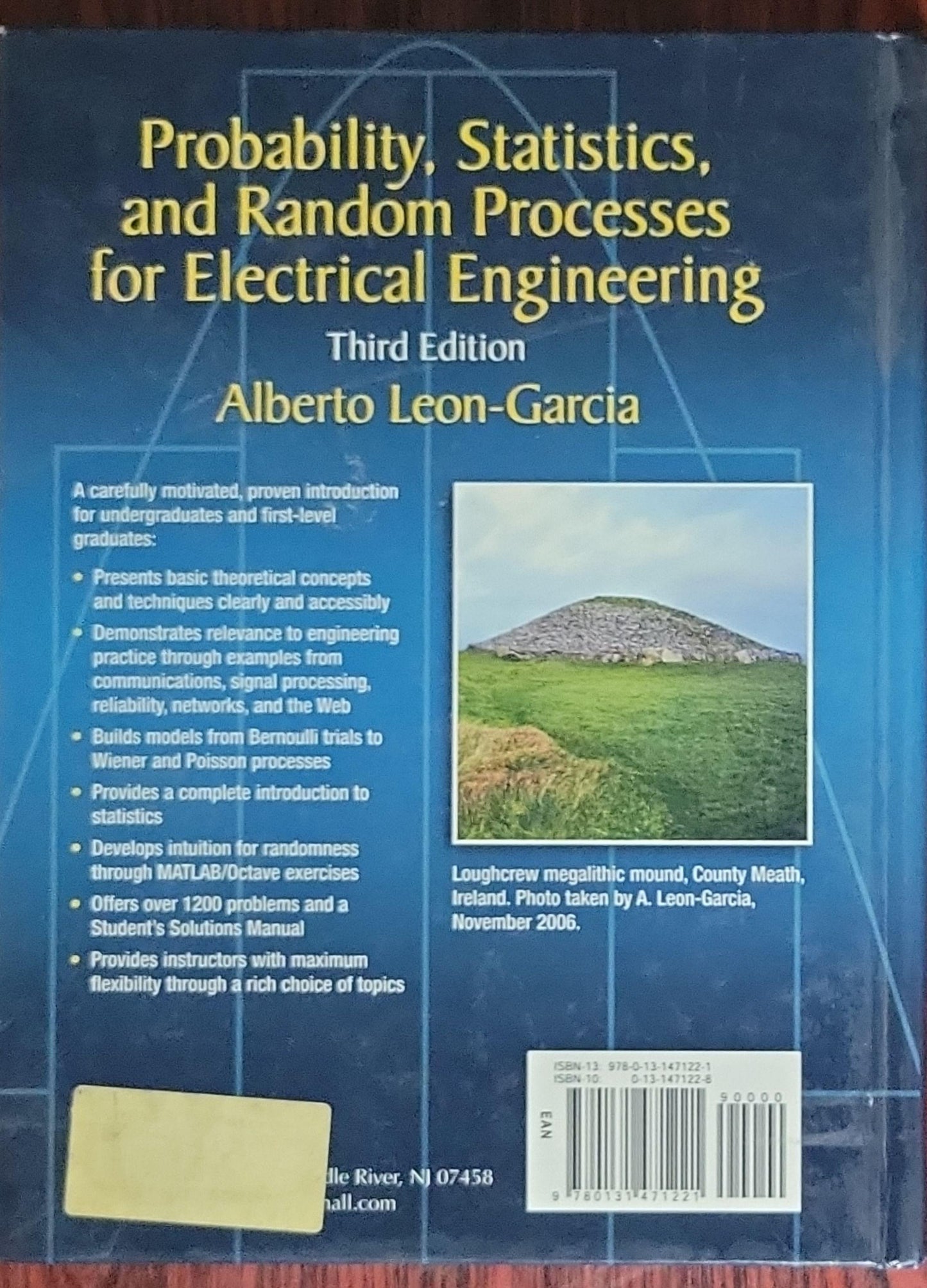 Probability, Statistics, and Random Processes for Electrical Engineering
