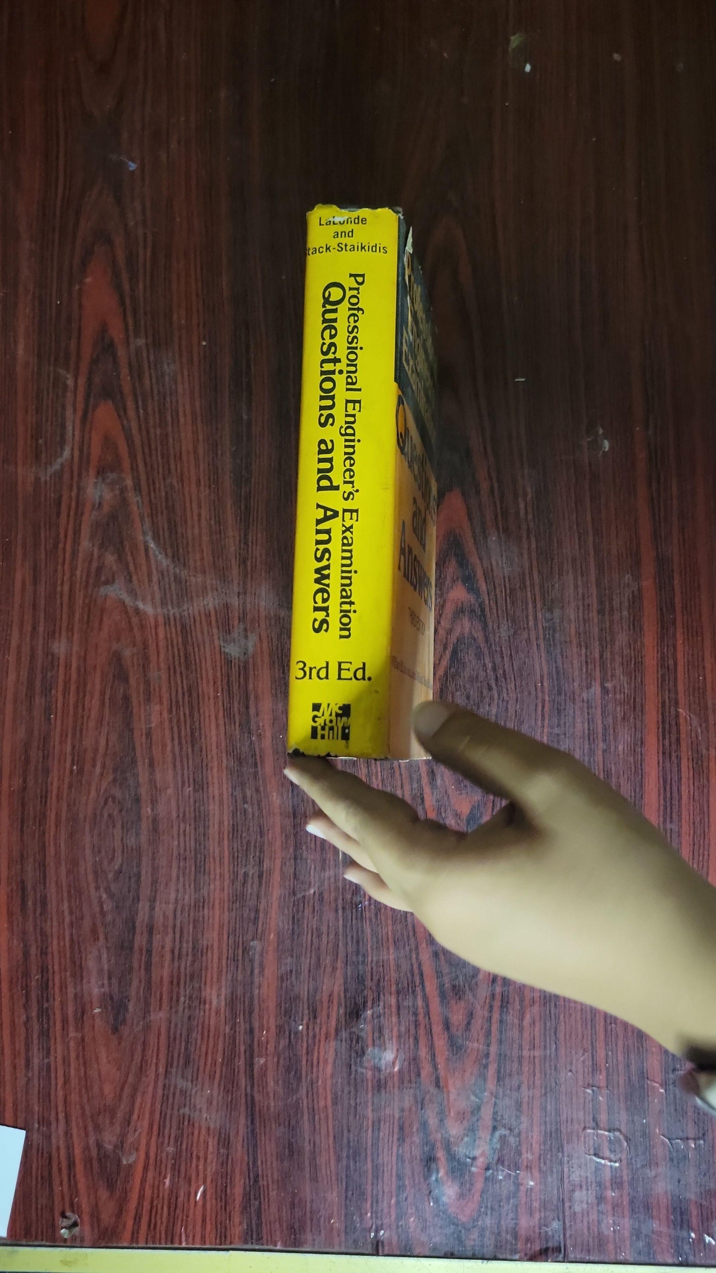Professional Engineer's Examination Questions and Answers