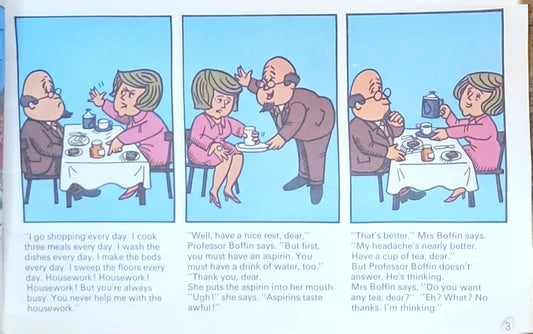 Professor Boffin's Robot: Look, Listen and Learn!