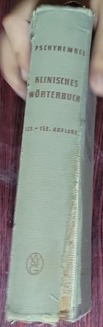 Pschyrembel Klinisches Wörterbuch: mit klinischen Syndromen (123.–153. Auflage)