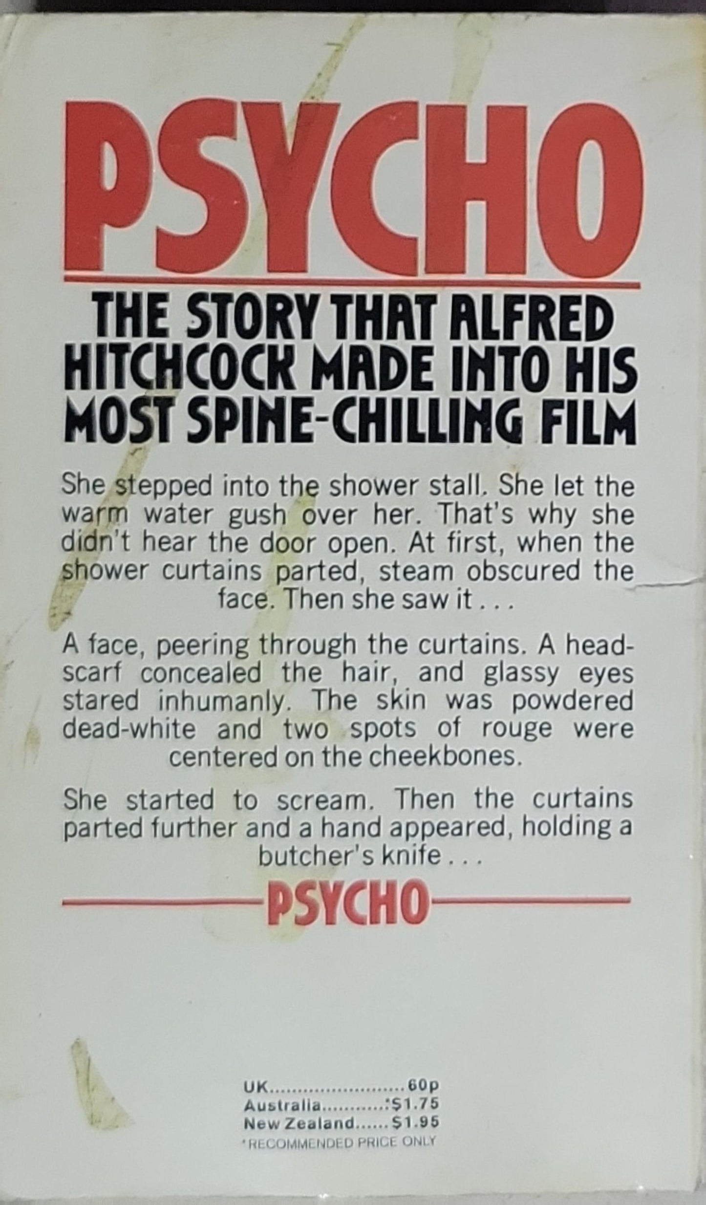 Psycho: Robert Bloch's Classic Chiller