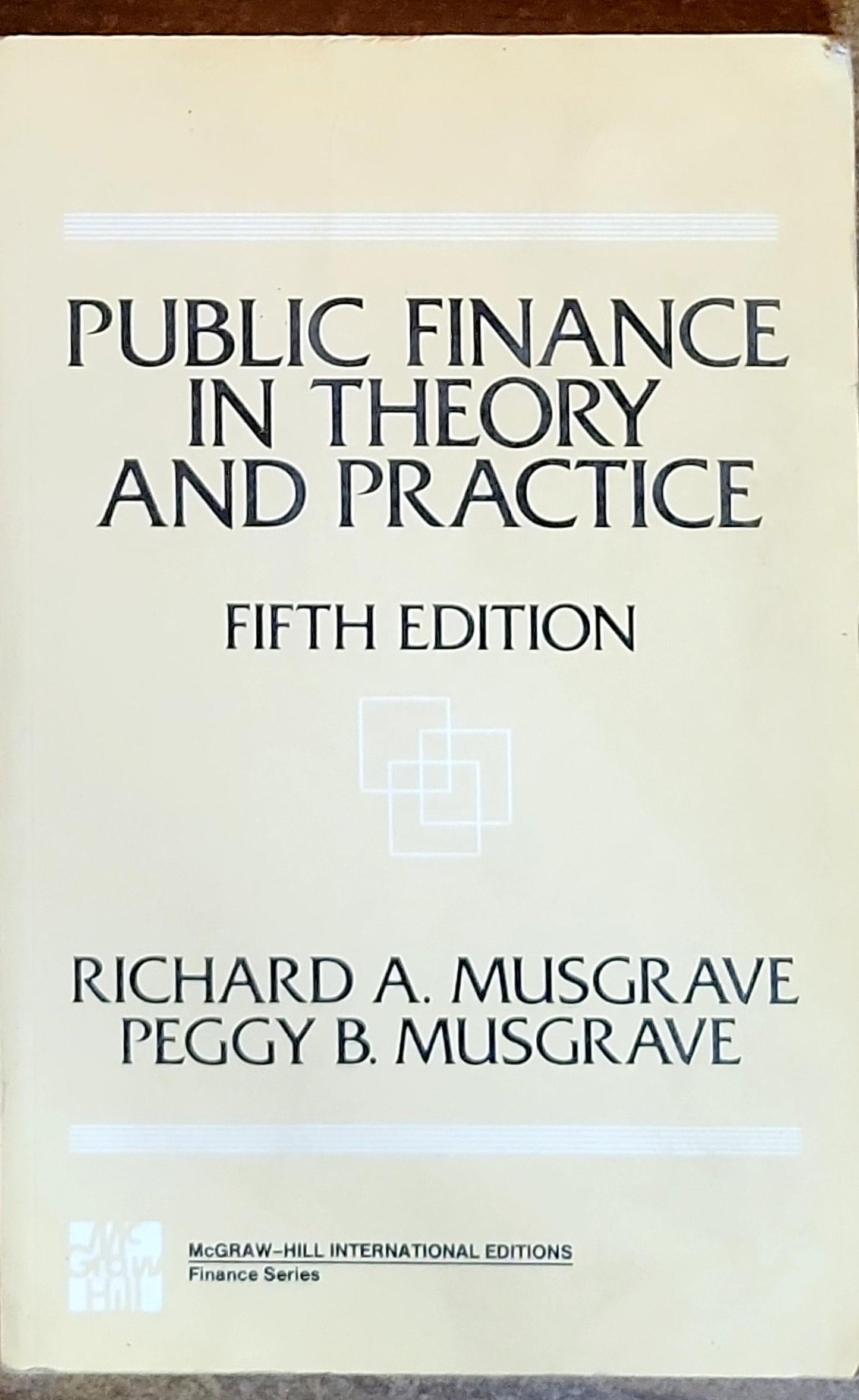 Public Finance in Theory and Practice