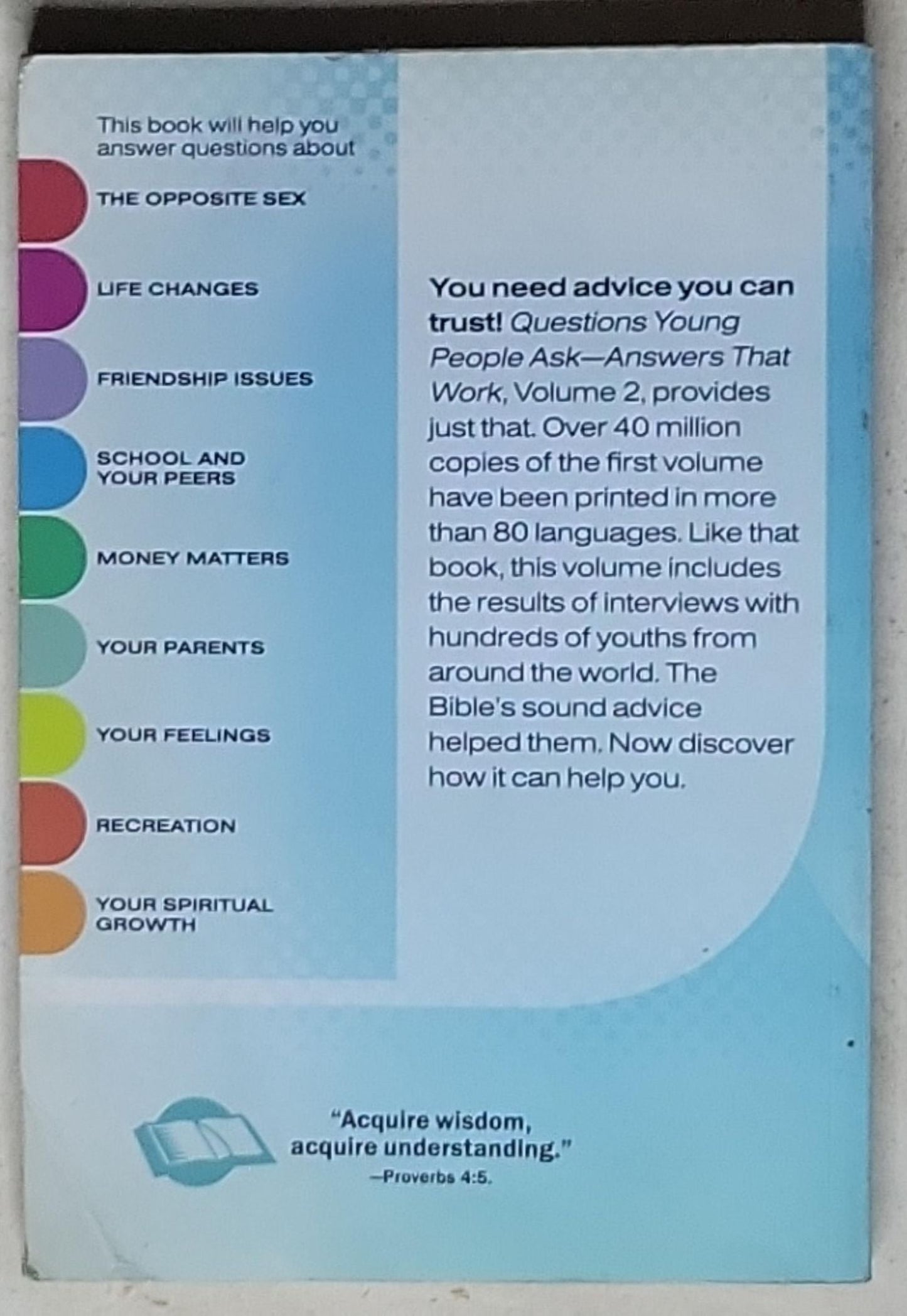 Questions Young People Ask—Answers That Work: Volume 2