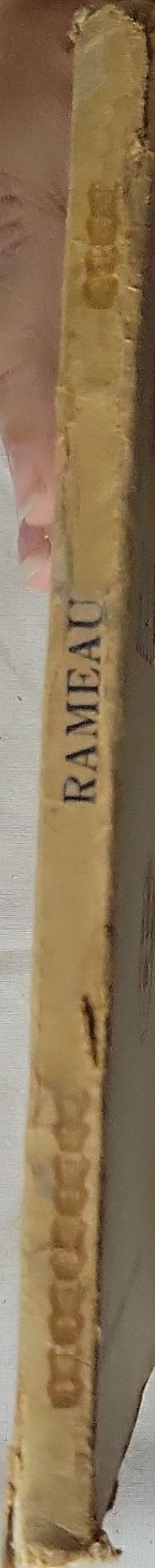 RAMEAU: Les Musiciens Célèbres By Lionel de la Laurencie