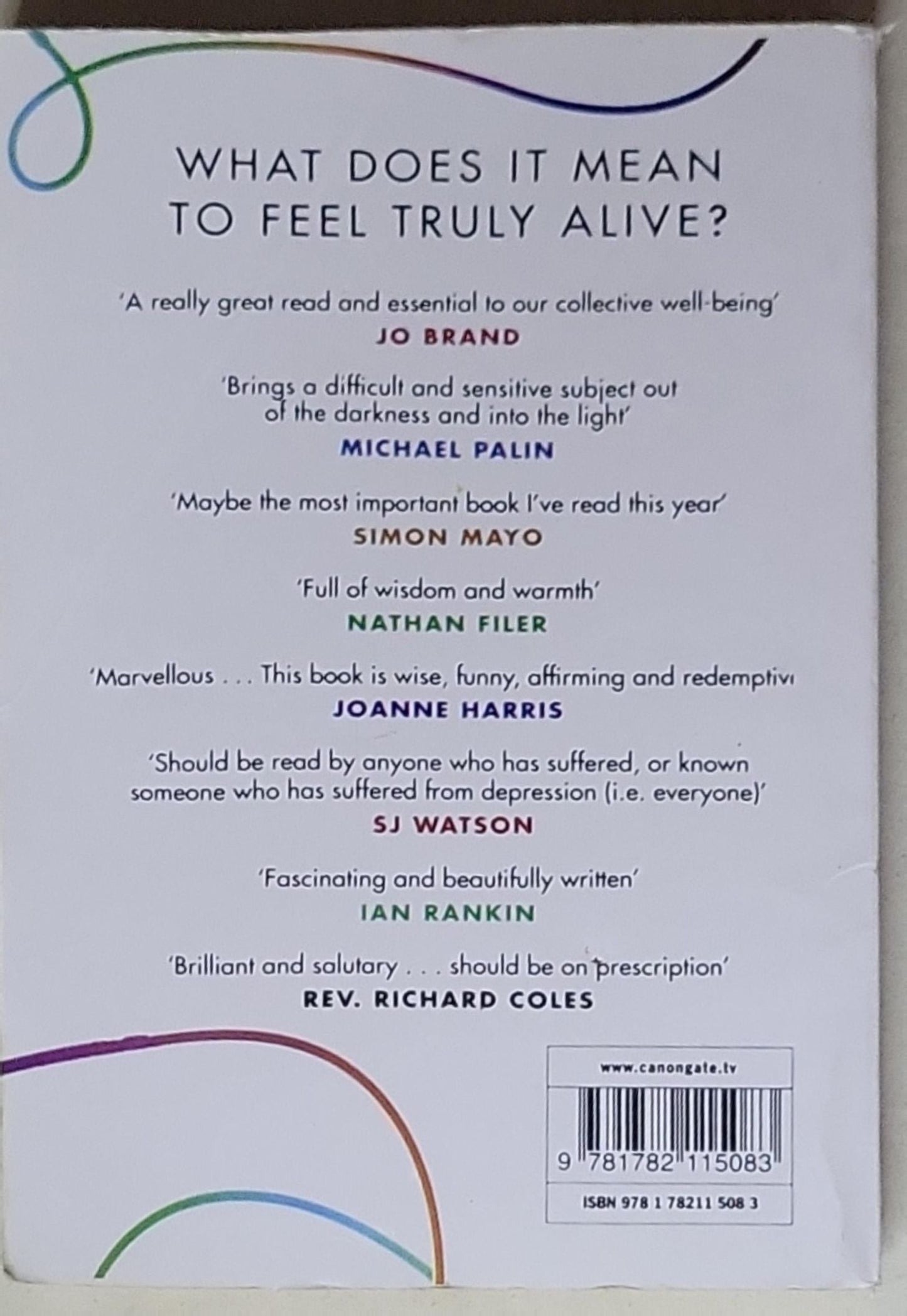 Reasons to Stay Alive