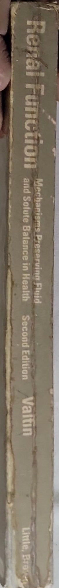 Renal Function: Mechanisms Preserving Fluid and Solute Balance in Health