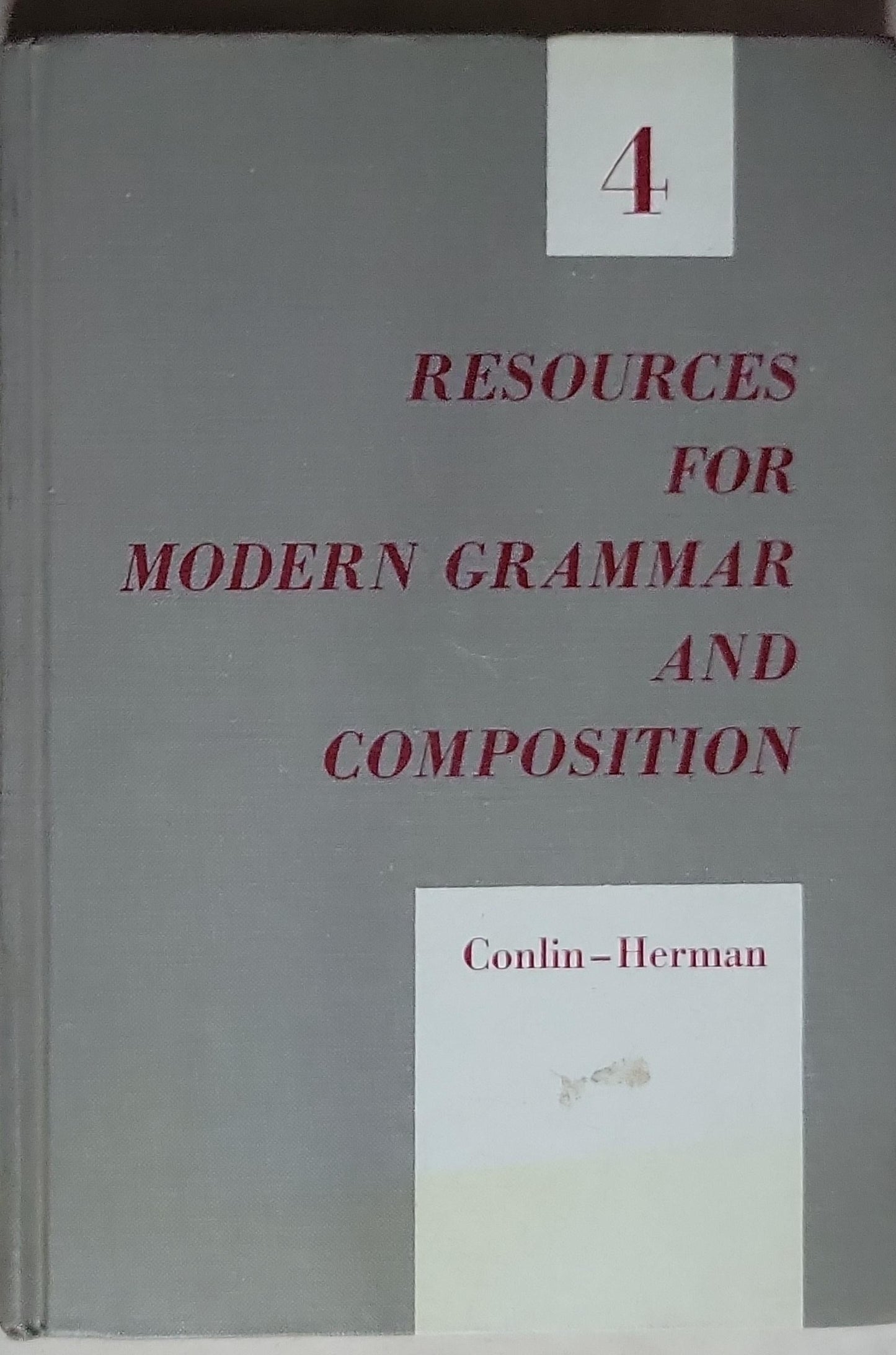 Resources for Modern Grammar and Composition
