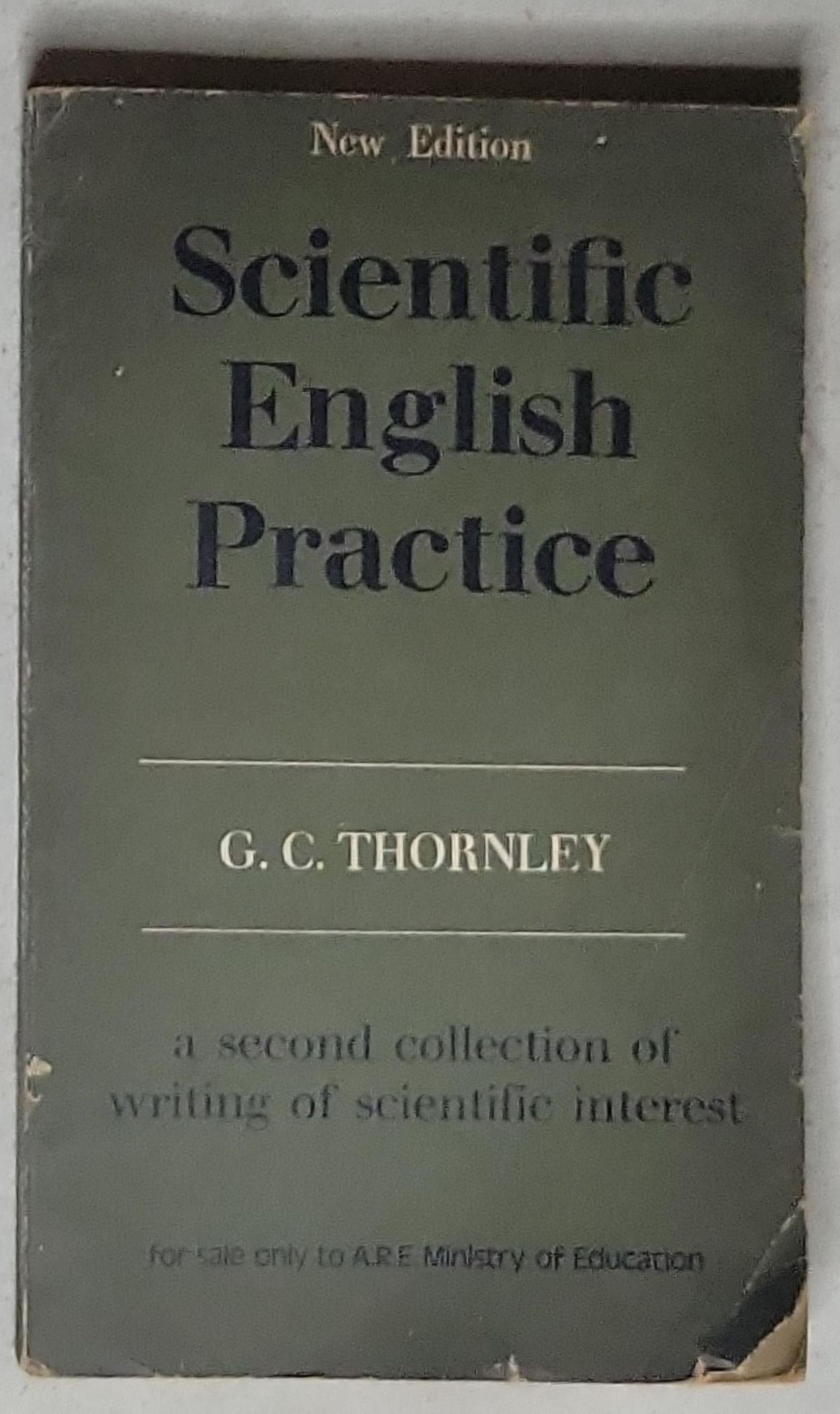 Scientific English Practice