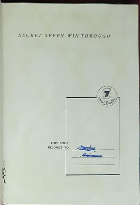 Secret Seven Win Through: (The Secret Seven #7)