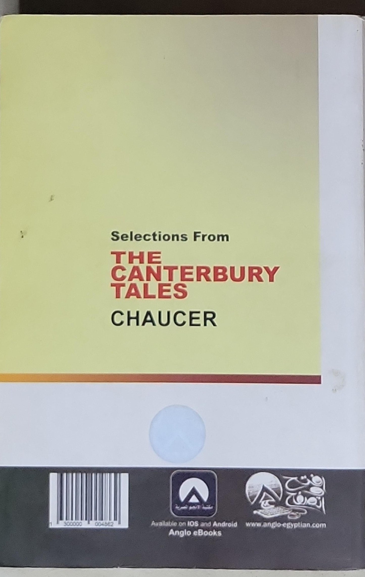 Selections From The Canterbury Tales