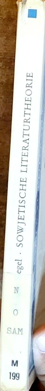 Sowjetische Literaturtheorie (1917-1940)