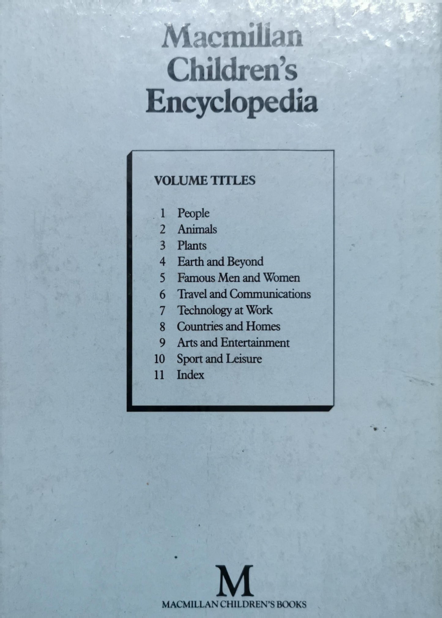 Sport and Leisure: Macmillan Children's Encyclopedia