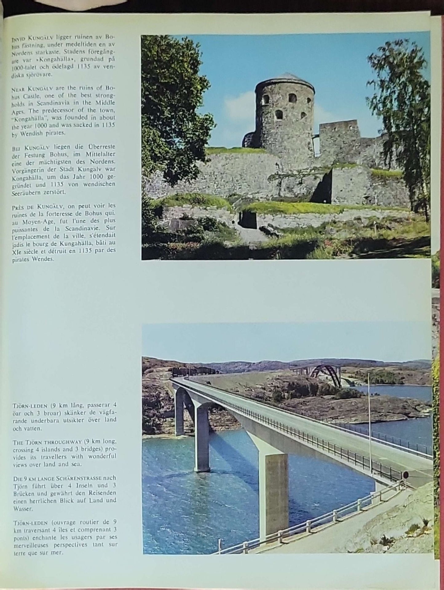 Sverige i färg: ett bildsvep i färg från svenska bygder / Sweden in colour: a colour survey of Swedish towns and landscapes