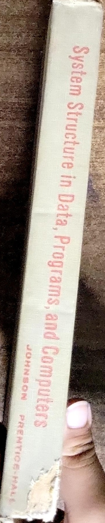 System Structure in Data, Programs, and Computers