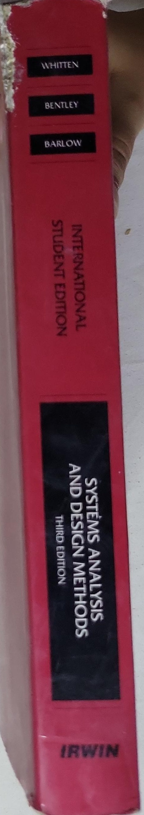 Systems Analysis and Design Methods: Third Edition International Student Edition