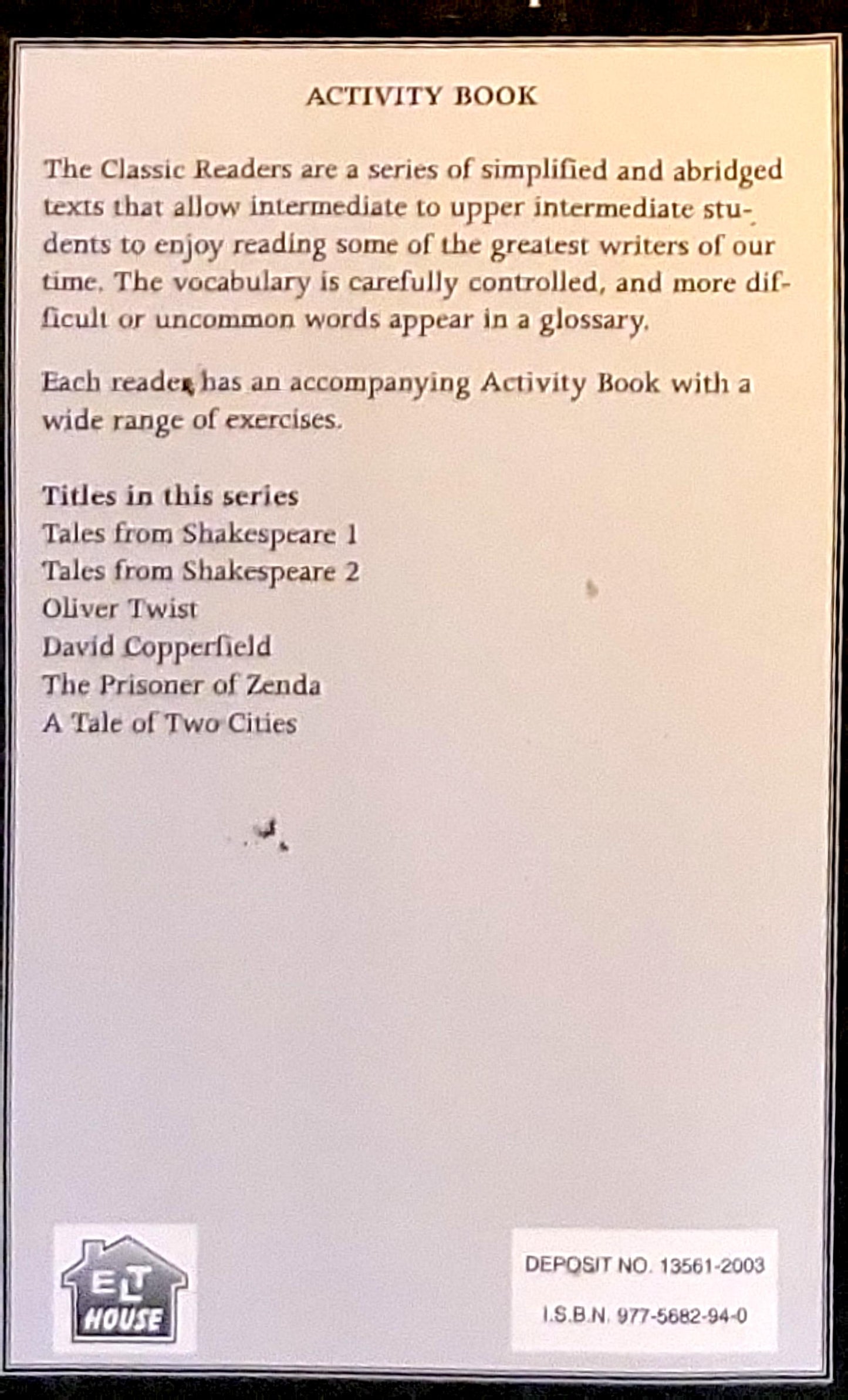 Tales from Shakespeare 1
