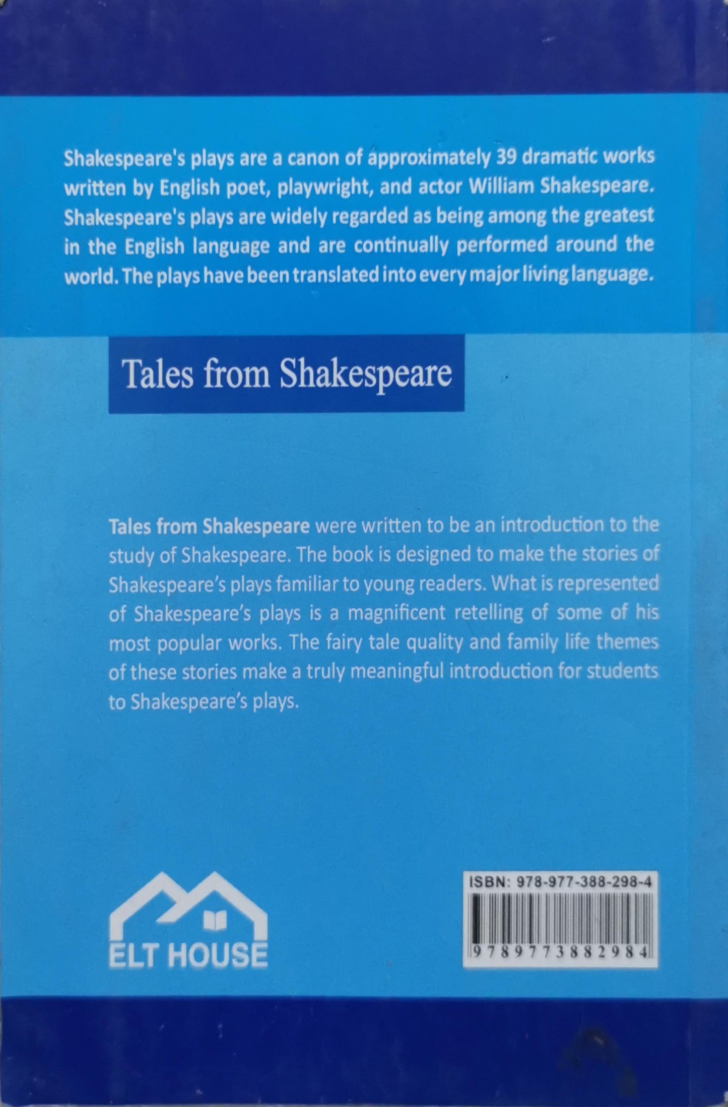 Tales from Shakespeare By William Shakespeare