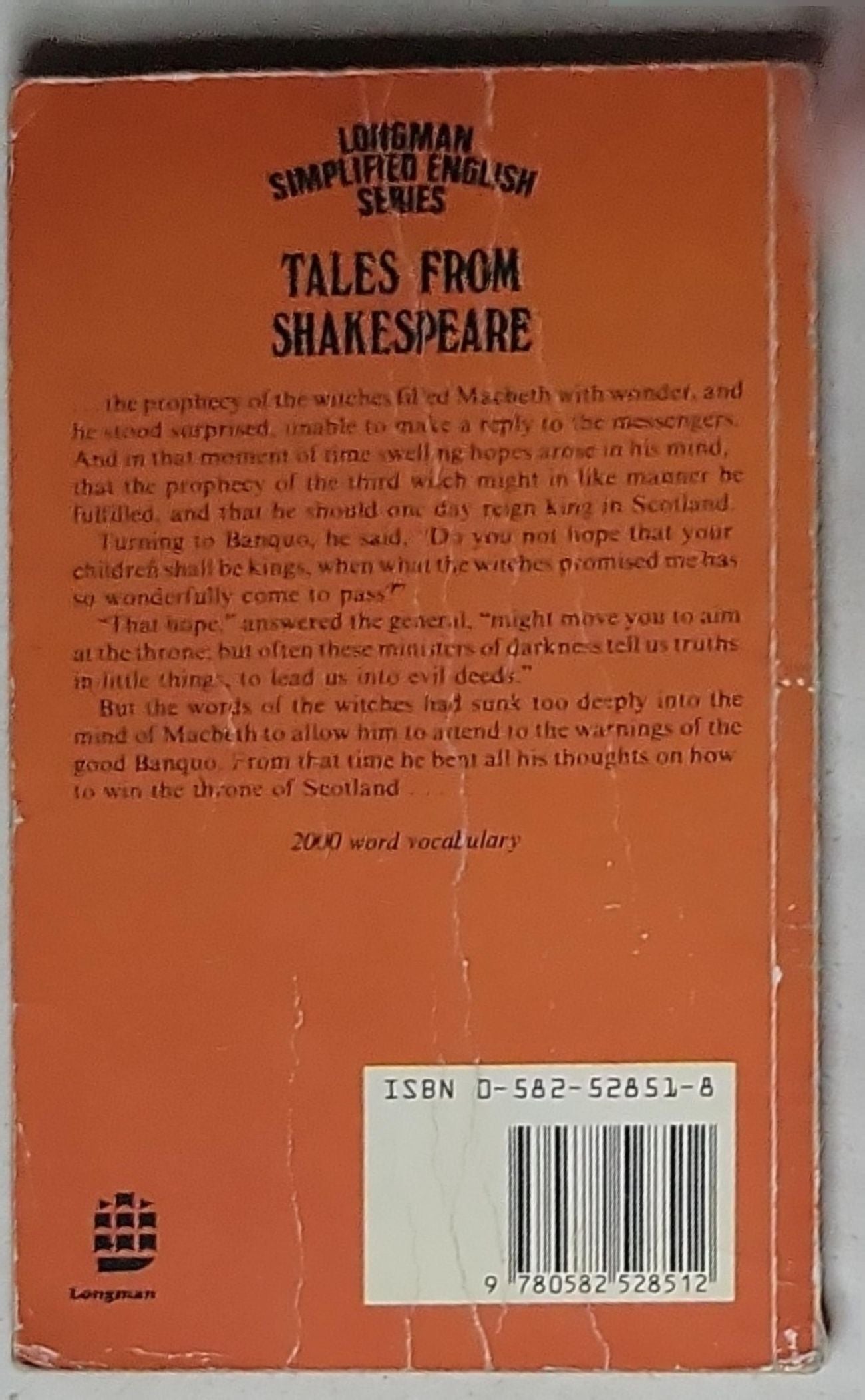 Tales from Shakespeare: Longman Simplified English Series — 2000 word vocabulary