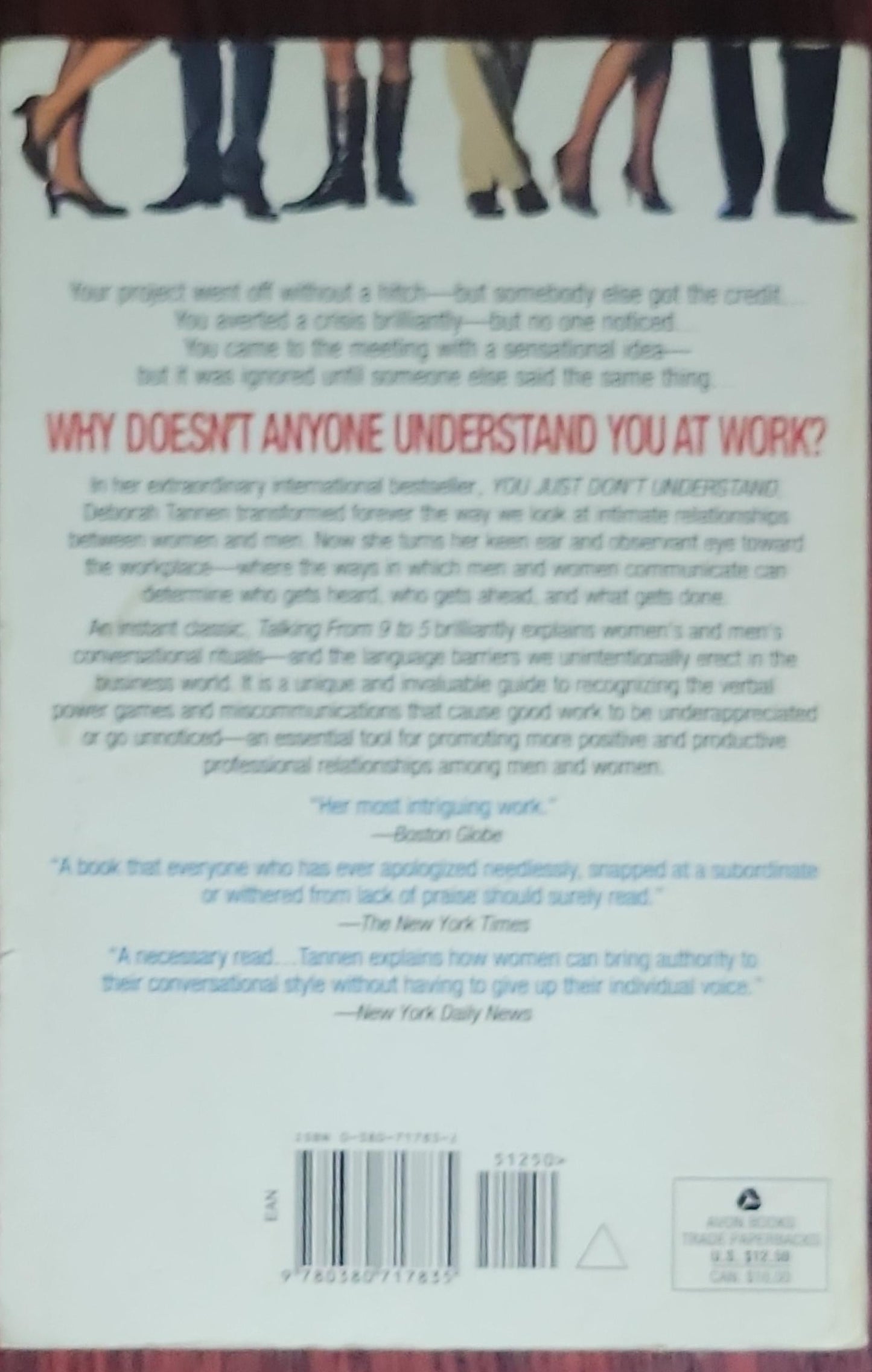 Talking from 9 to 5: Women and Men in the Workplace: Language, Sex and Power