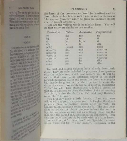 Teach Yourself Spanish