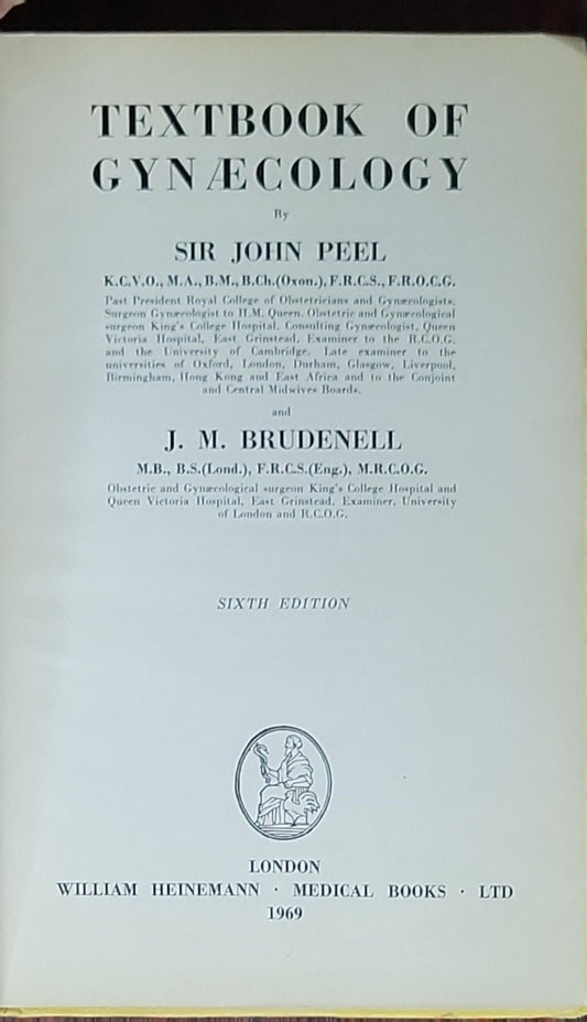 Textbook of Gynecology: Sixth Edition