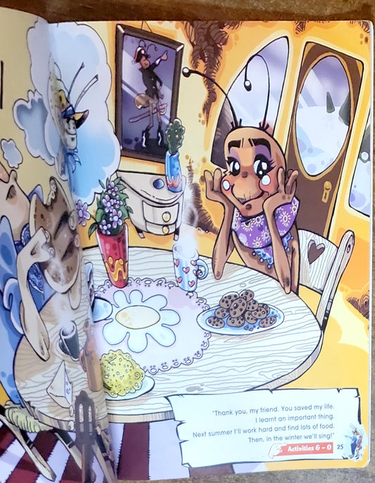 The Ant & the Cricket: storytime