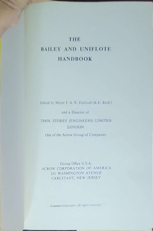 The Bailey and Uniflote Handbook: (Bailey Uniflote Handbook)
