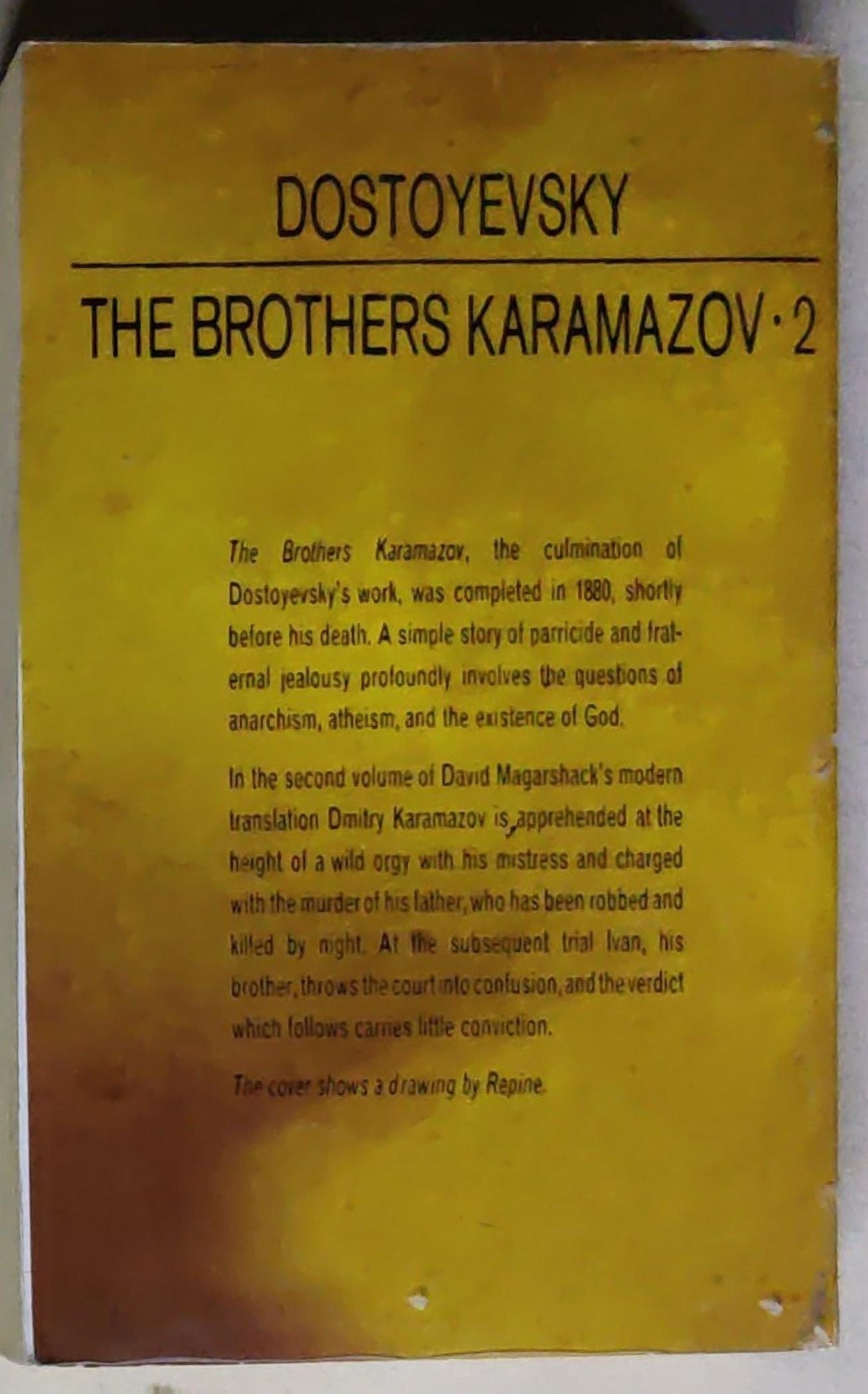 The Brothers Karamazov, Vol. 2