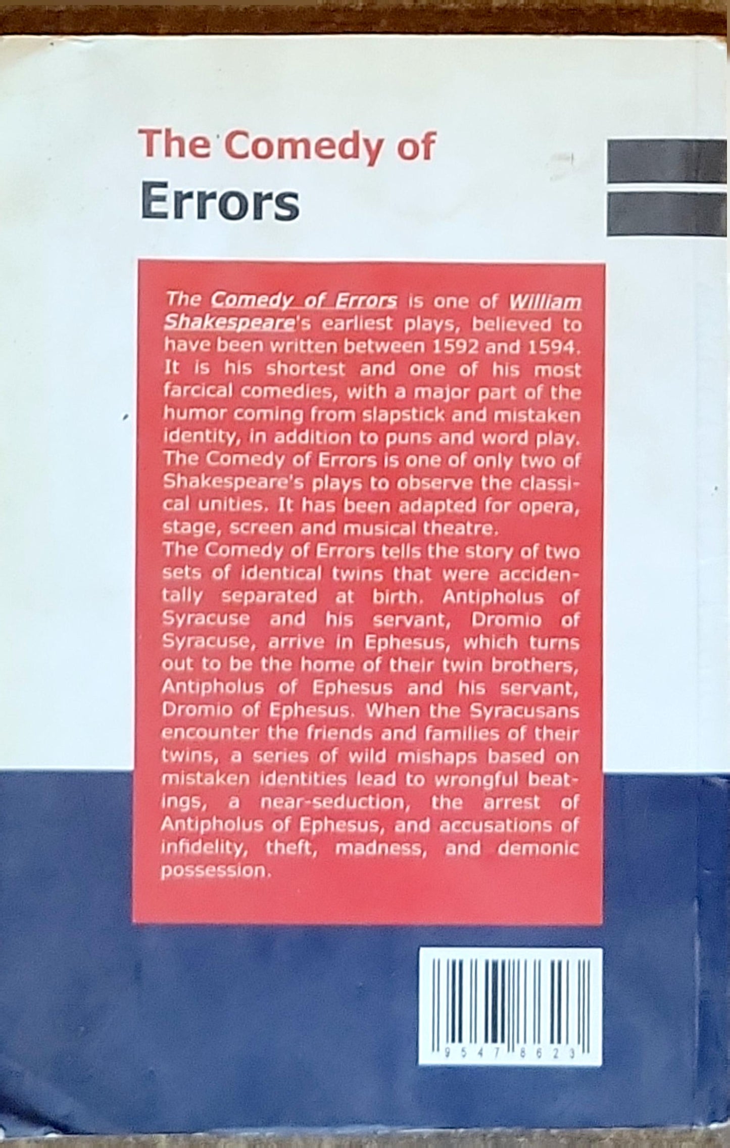 The Comedy of Errors