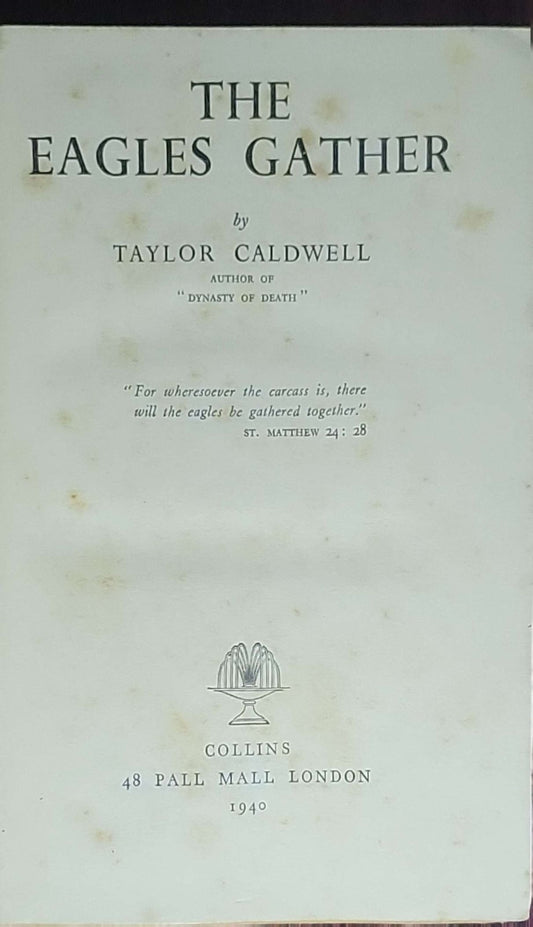 The Eagles Gather: (The Eagles Gather)