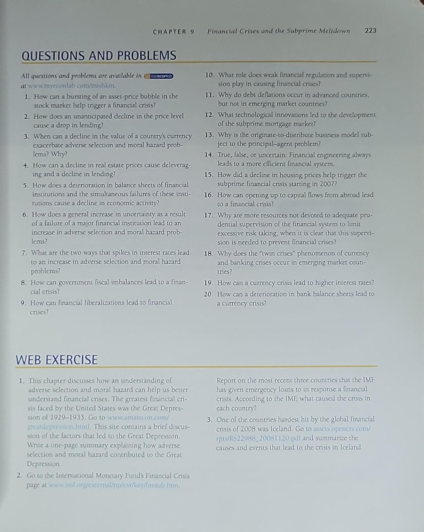 The Economics of Money, Banking and Financial Markets