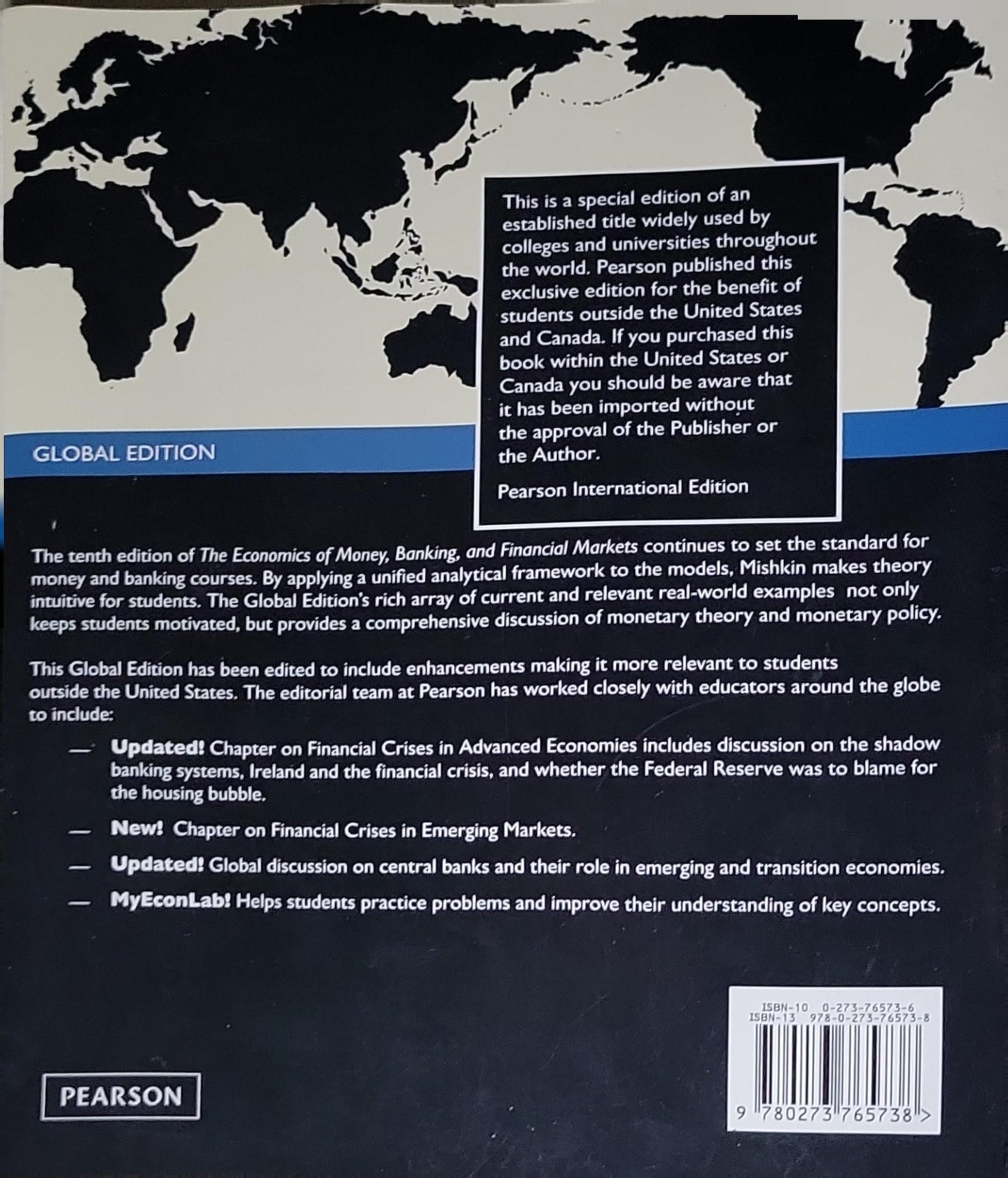 The Economics of Money, Banking, and Financial Markets: Global Edition, Tenth Edition