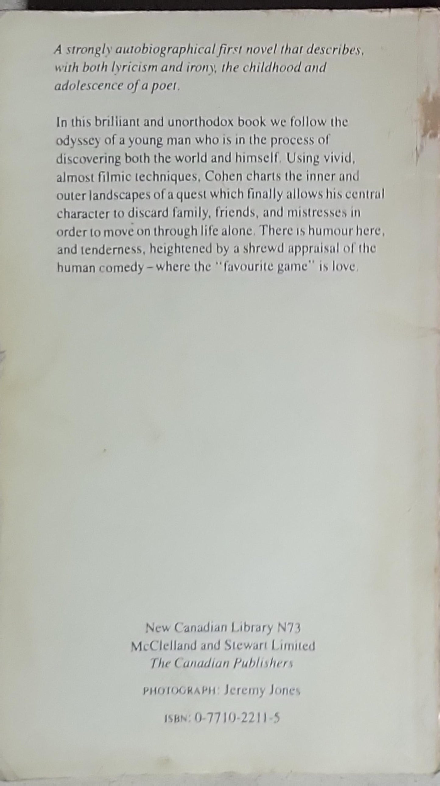 The Favourite Game