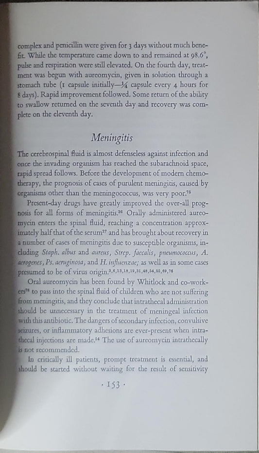 The Fifth Year of Aureomycin