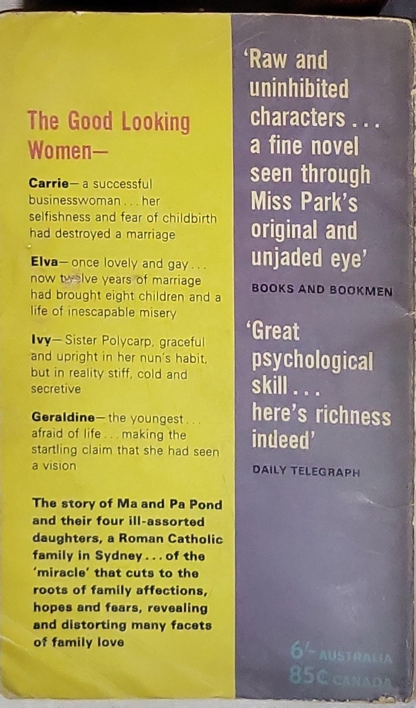 The Good Looking Women By Ruth Park
