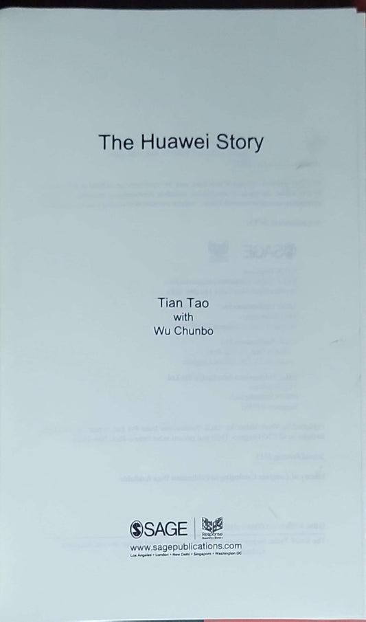 The Huawei Story: (First Edition)