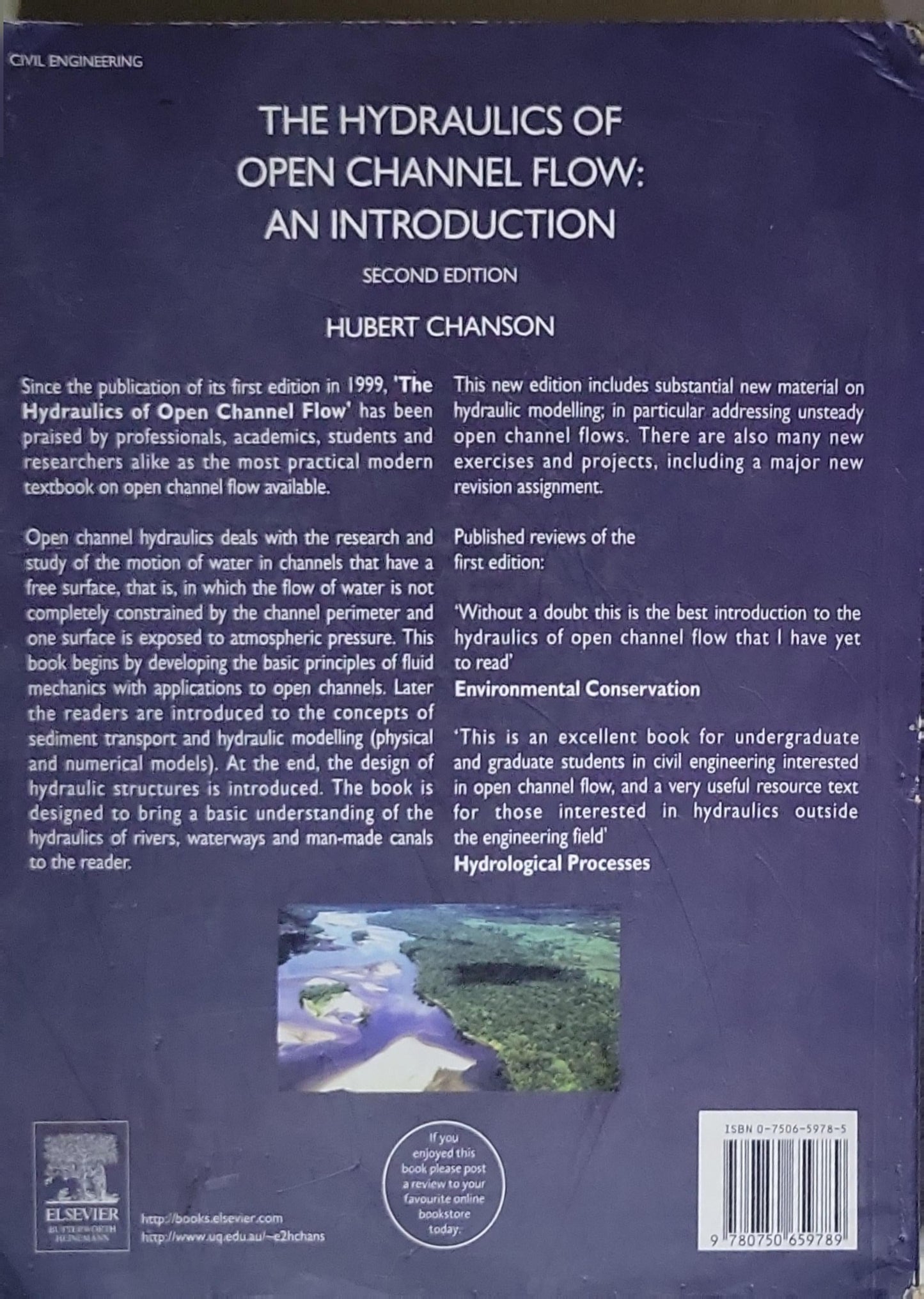 The Hydraulics of Open Channel Flow: An Introduction: Second Edition