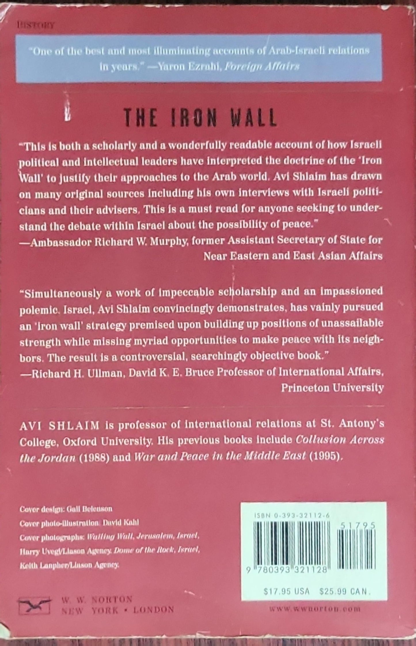 The Iron Wall: Israel and the Arab World