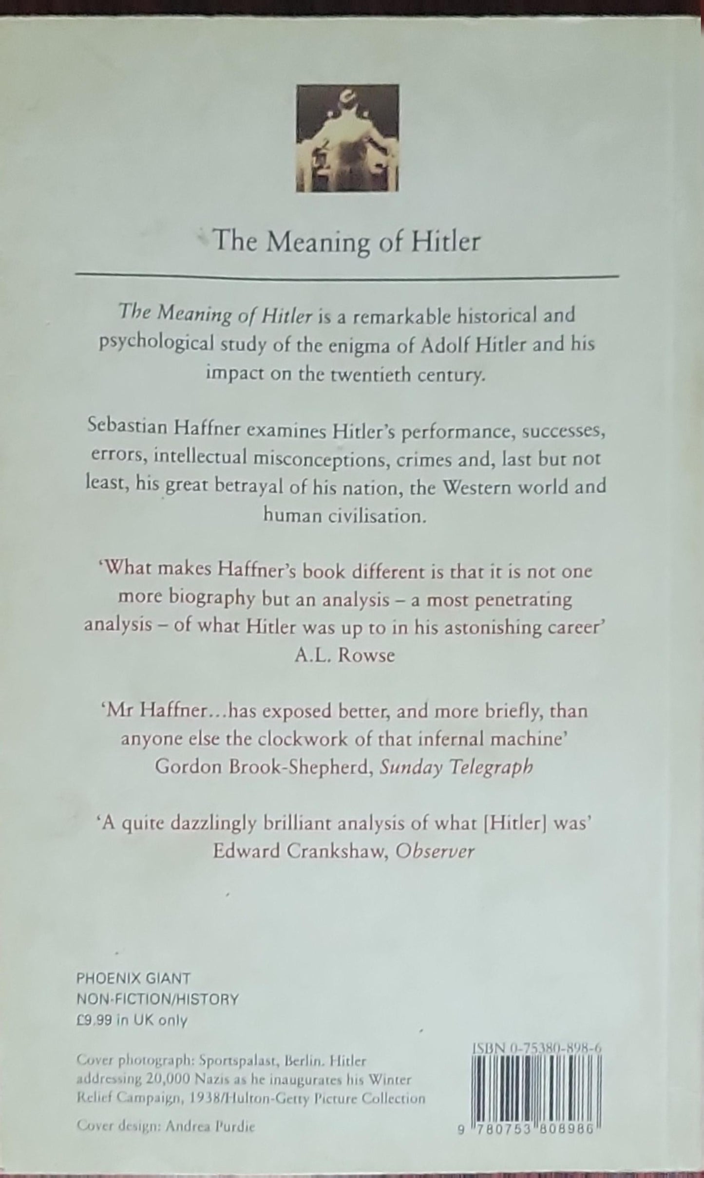 The Meaning of Hitler
