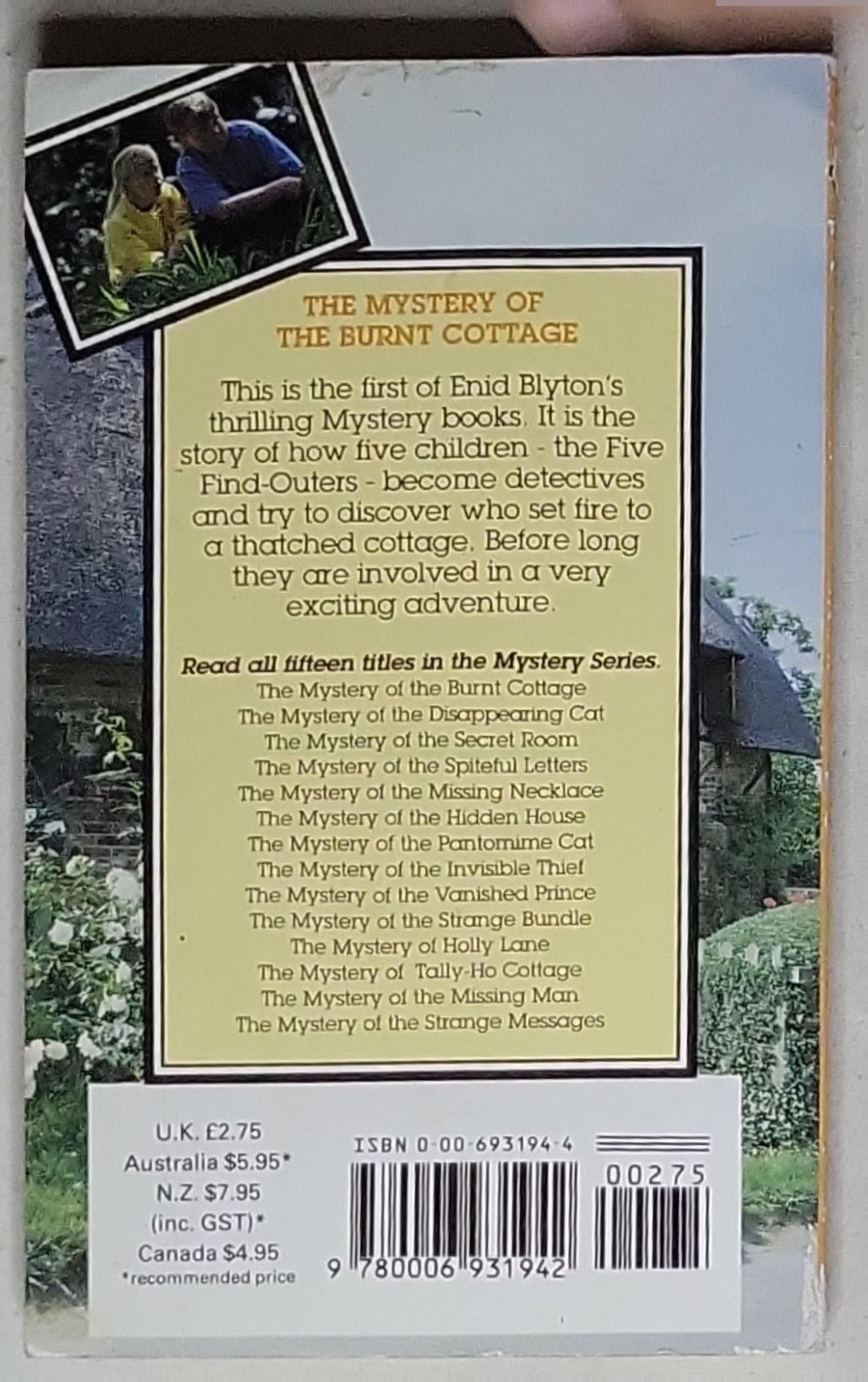 The Mystery of the Burnt Cottage: The Five Find-Outers #1
