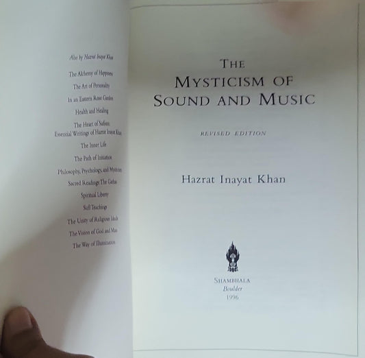 The Mysticism of Sound and Music