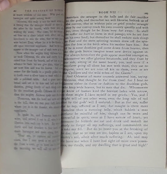 The Odyssey of Homer: Done into English Prose by S. H. Butcher and A. Lang