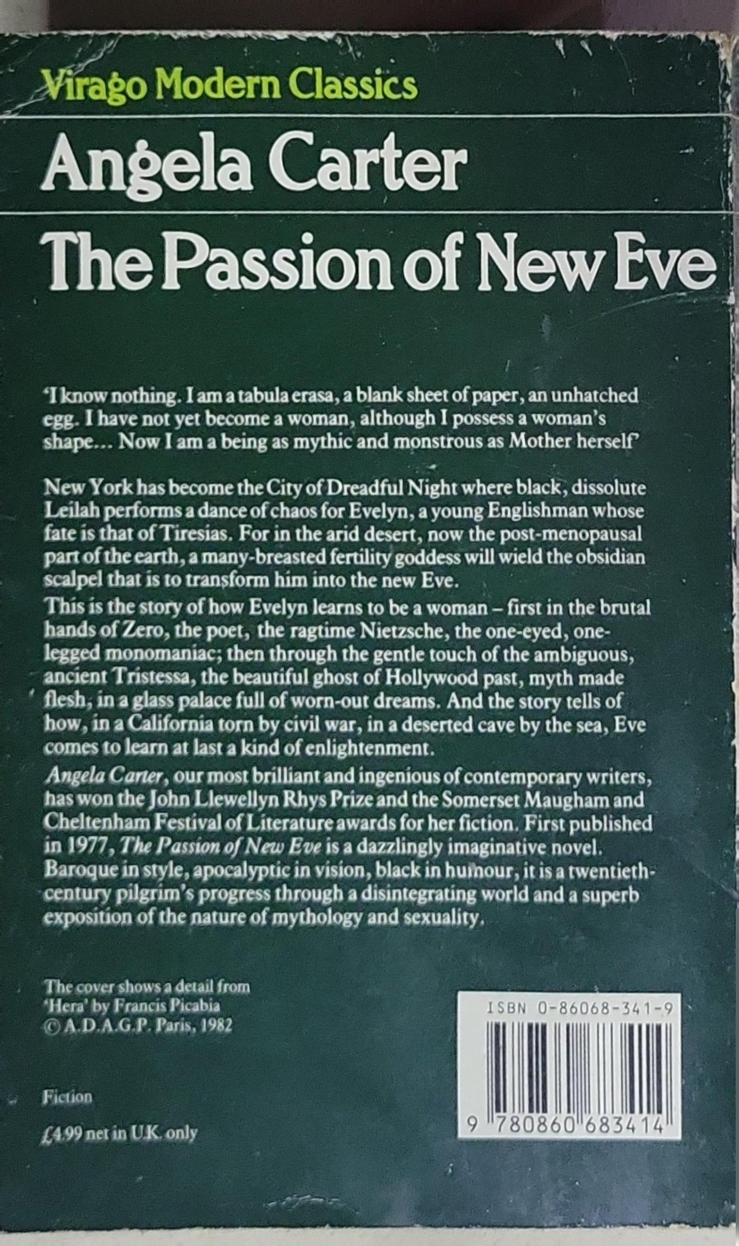 The Passion Of New Eve: Virago Modern Classics