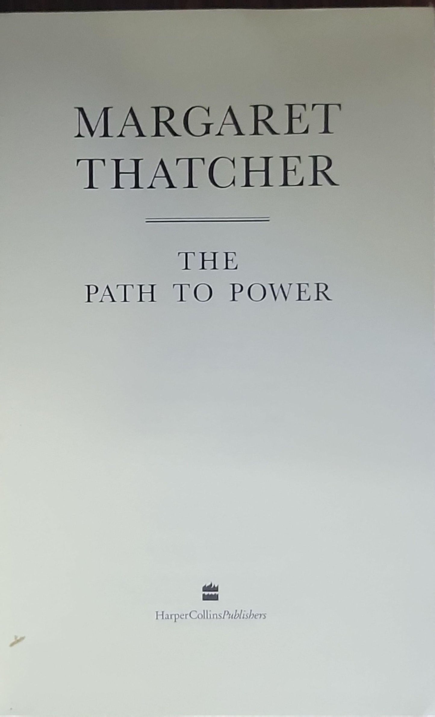 The Path to Power